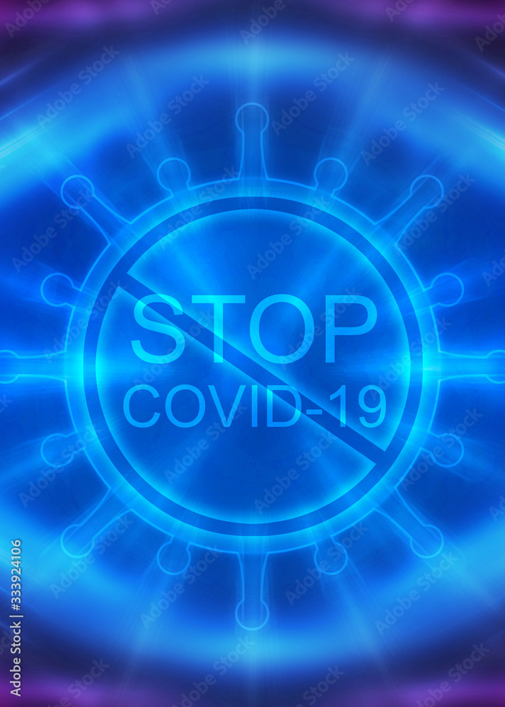 Empty abstract background on the theme of the COVIND-19 coronavirus pandemic. Empty abstract background on the theme of the COVIND-19 coronavirus pandemic.