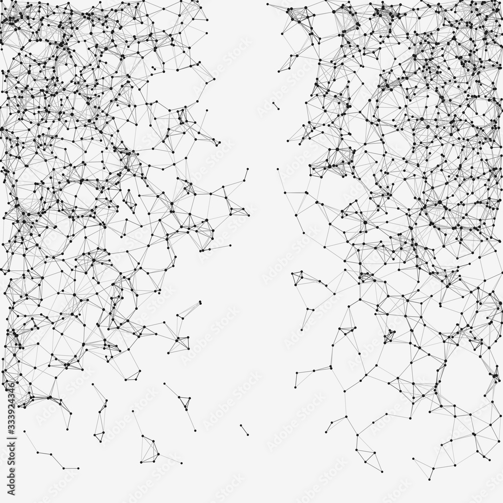 Network Mesh Random Procedural Art background illustration Network Mesh Random Procedural Art background illustration