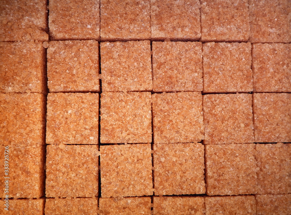 Fototapeta premium Cane brown sugar. Sweetness. Meal