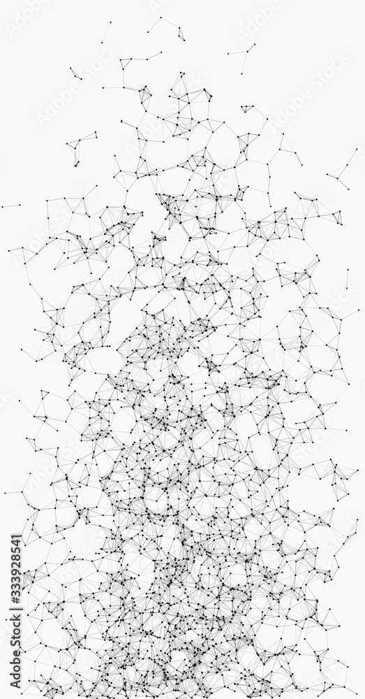 Network Mesh Random Procedural Art background illustration Network Mesh Random Procedural Art background illustration