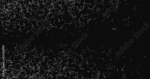 Wallpaper Mural Network Mesh Random Procedural Art background illustration Torontodigital.ca