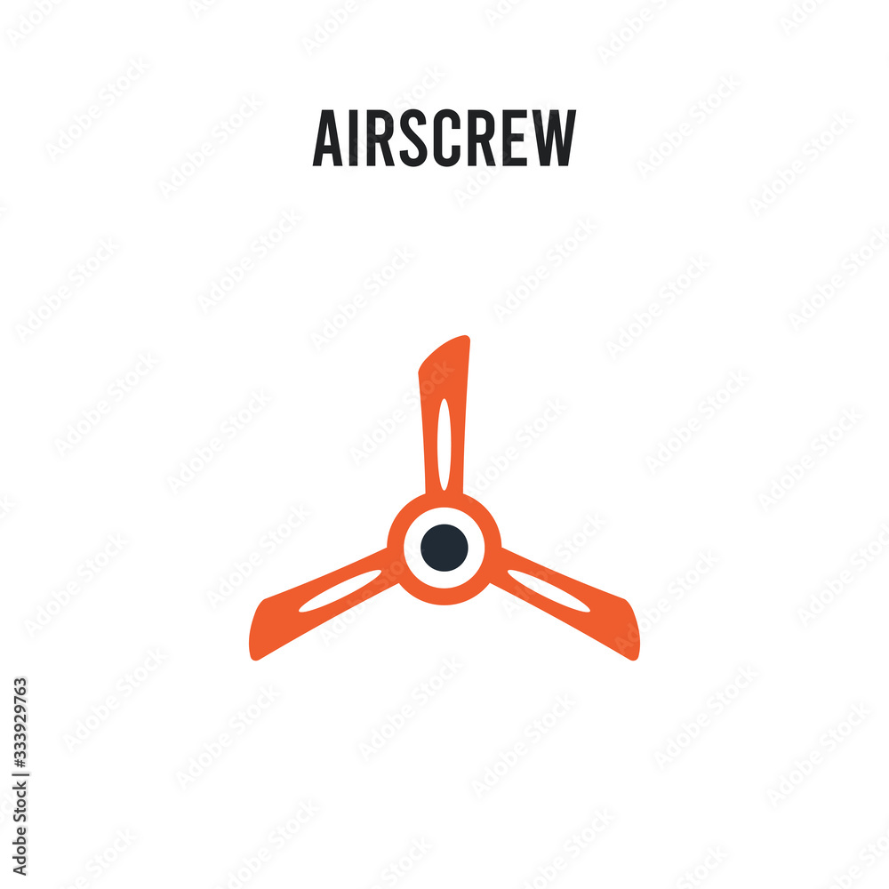 Airscrew vector icon on white background. Red and black colored Airscrew icon. Simple element illustration sign symbol EPS Airscrew vector icon on white background. Red and black colored Airscrew icon. Simple element illustration sign symbol EPS