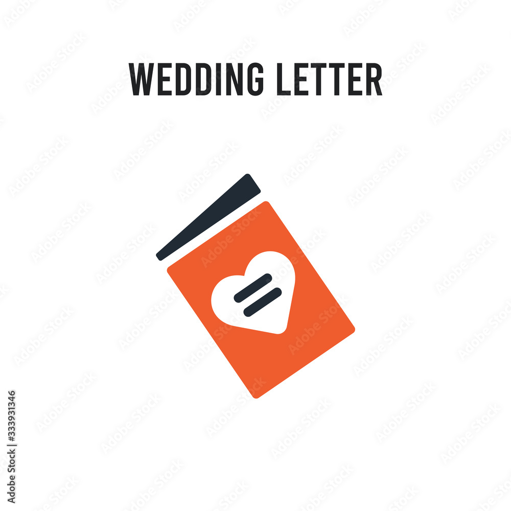 wedding Letter vector icon on white background. Red and black colored wedding Letter icon. Simple element illustration sign symbol EPS wedding Letter vector icon on white background. Red and black colored wedding Letter icon. Simple element illustration sign symbol EPS
