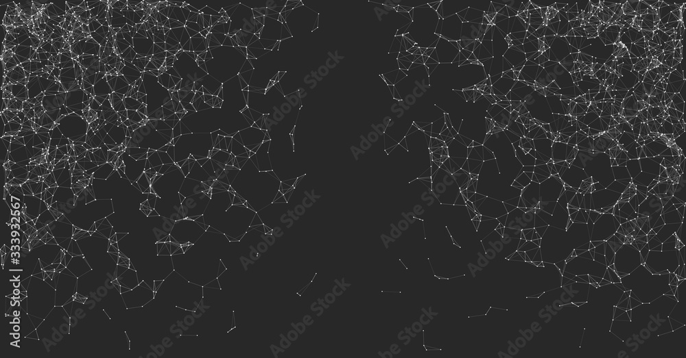 Network Mesh Random Procedural Art background illustration Network Mesh Random Procedural Art background illustration