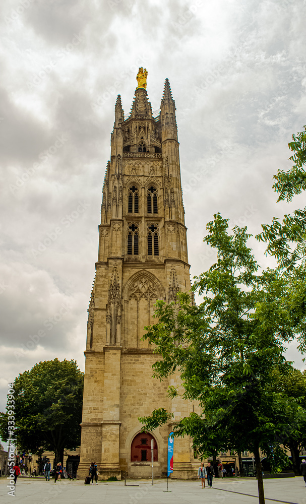 Fototapeta premium I love bordeau