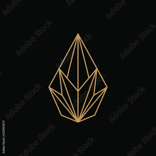 abstract cannabis logo design for your brand