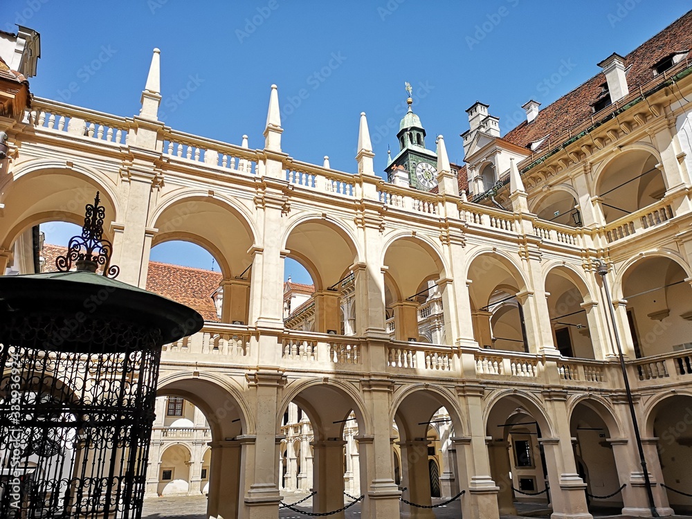 Graz Landhaushof Altstadt und Sehenswürdigkeiten