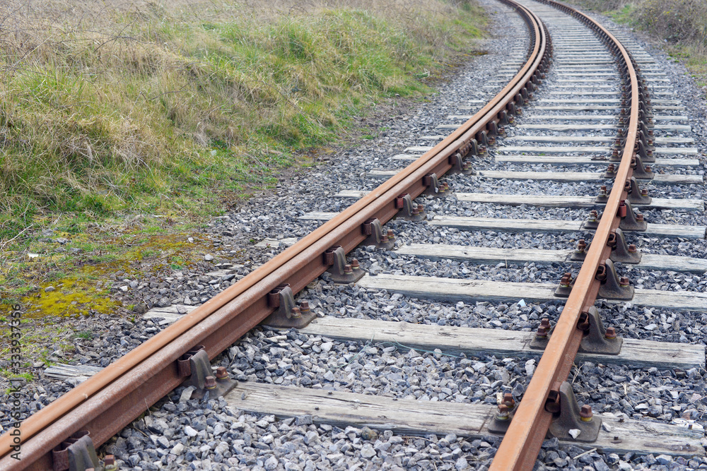 Naklejka premium Railway Line