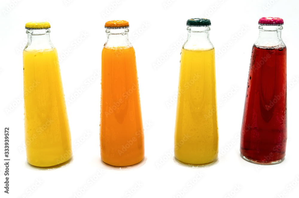 Bouteilles de jus de fruits et légumes Bouteilles de jus de fruits et légumes