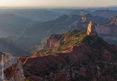 Scenic Grand Canyon National Park North Rim Landscape