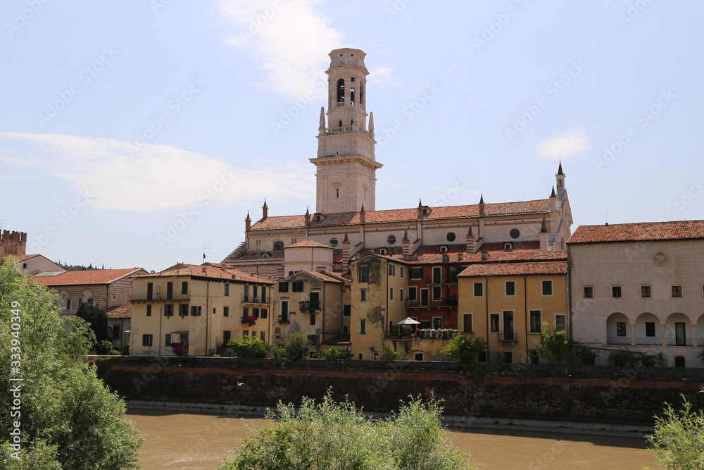 Verona - The Archbishopric panorama