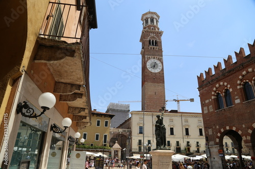 Verona - The Lamberti tower