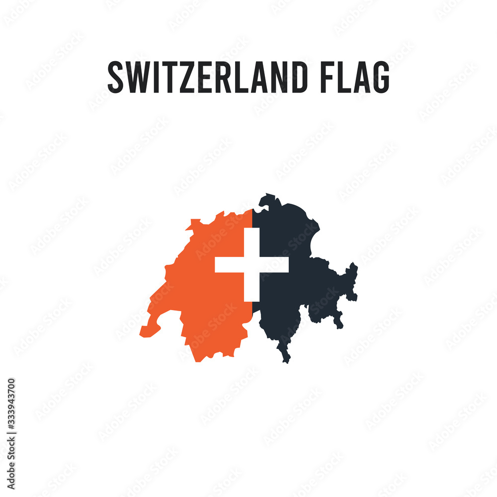 Switzerland flag vector icon on white background. Red and black colored Switzerland flag icon. Simple element illustration sign symbol EPS Switzerland flag vector icon on white background. Red and black colored Switzerland flag icon. Simple element illustration sign symbol EPS