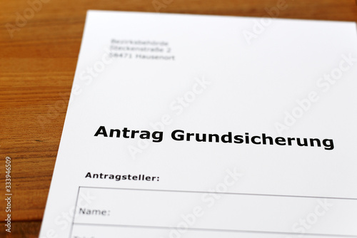 Antrag Grundsicherung