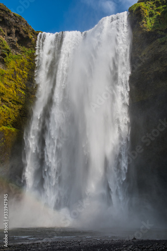 Skogafoss waterfall in south Iceland