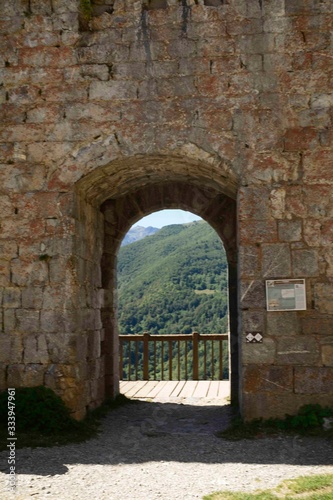 Castillos Cataros  castillo de Montsegur