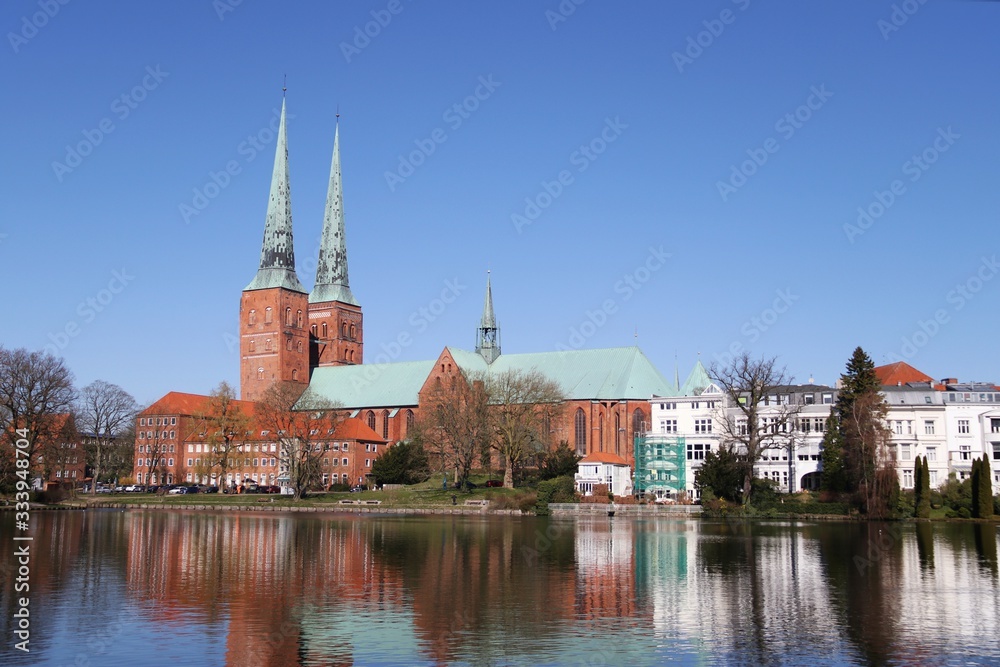Beautiful Cathedral of the Hanseatic City of Lübeck (Luebeck) – Germany