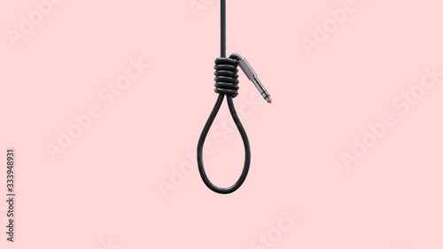 Noose with cable and jack photo