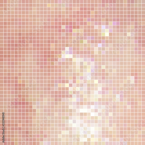 abstract vector square pixel mosaic background