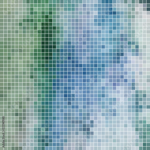 abstract vector square pixel mosaic background