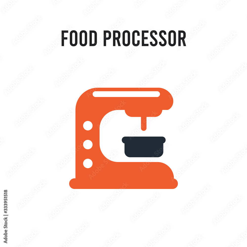 food processor vector icon on white background. Red and black colored food processor icon. Simple element illustration sign symbol EPS food processor vector icon on white background. Red and black colored food processor icon. Simple element illustration sign symbol EPS