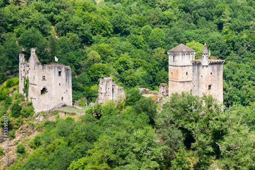 Les Tours de Merle, Medieval Fortress, Correze, France photo