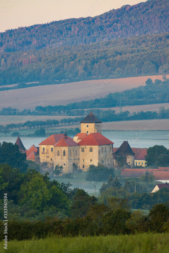 Water castle Svihov near Klatovy, Southern Bohemia, Czech Republic