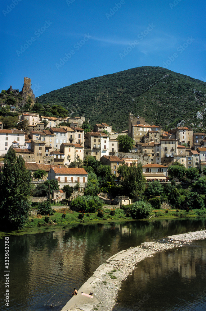 Rivière l'Orb, Roquebrun, 34, Hérault, région Occitanie
