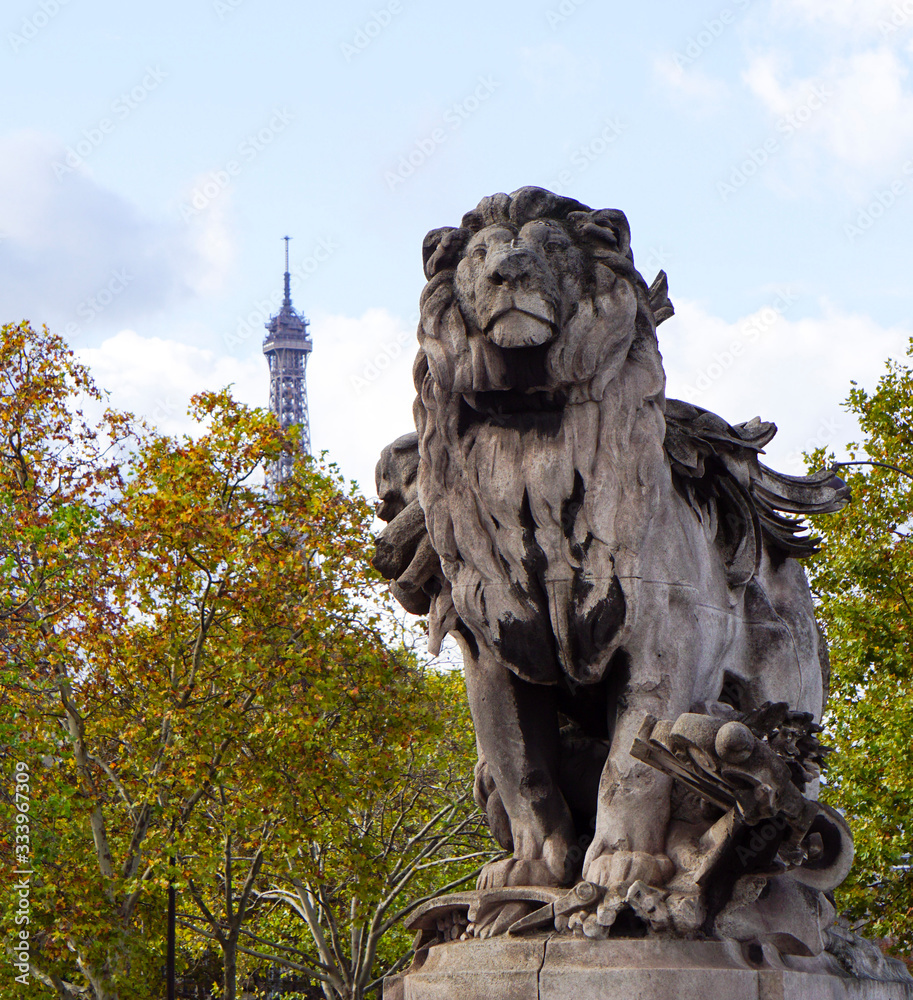 Fototapeta premium Pont Alexandre III Paris