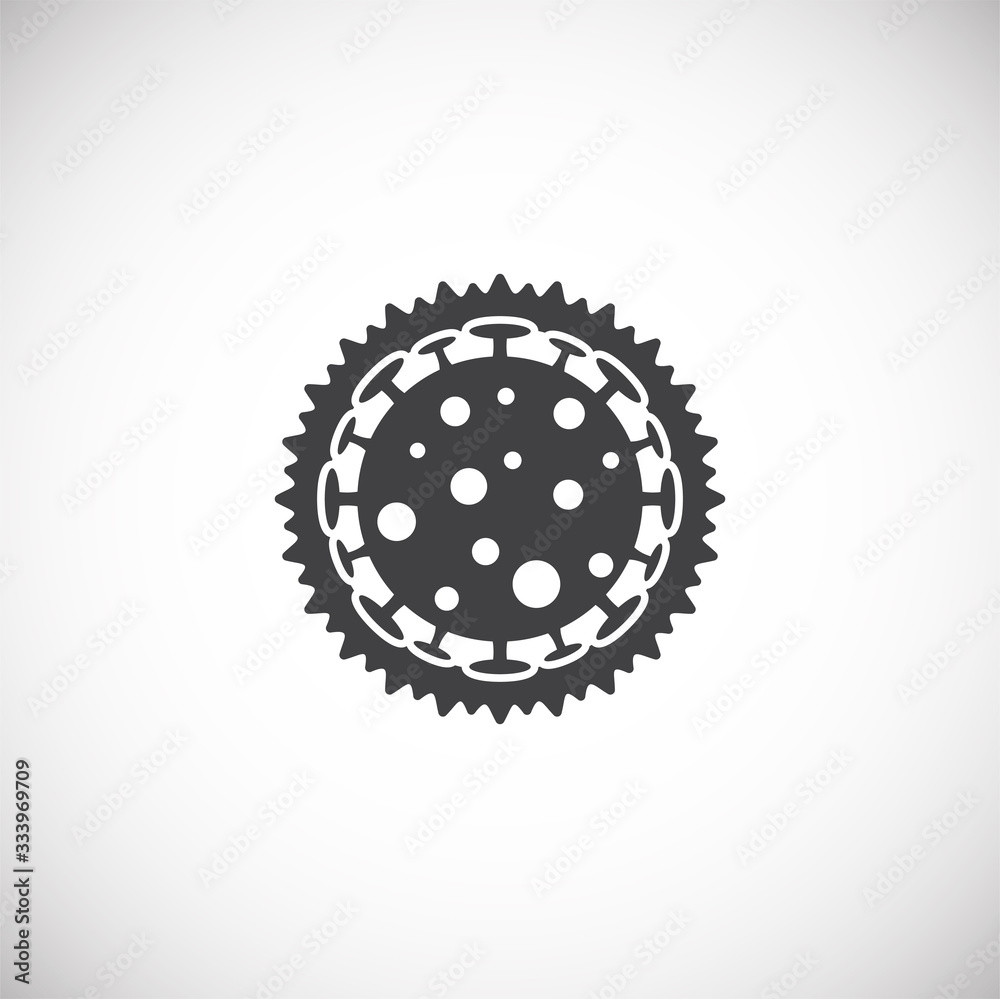 Coronavirus related icon on background for graphic and web design. Creative illustration concept symbol for web or mobile app Coronavirus related icon on background for graphic and web design. Creative illustration concept symbol for web or mobile app