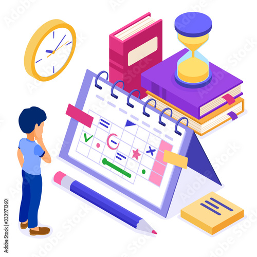 Planning schedule time management