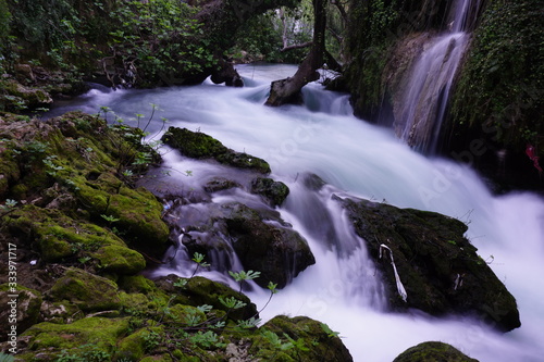 long exposure duden waterfall  from antalya turkey