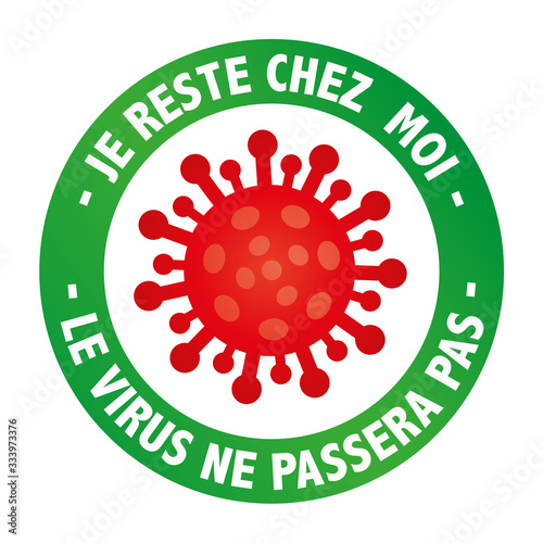 coronavirus - je reste chez moi