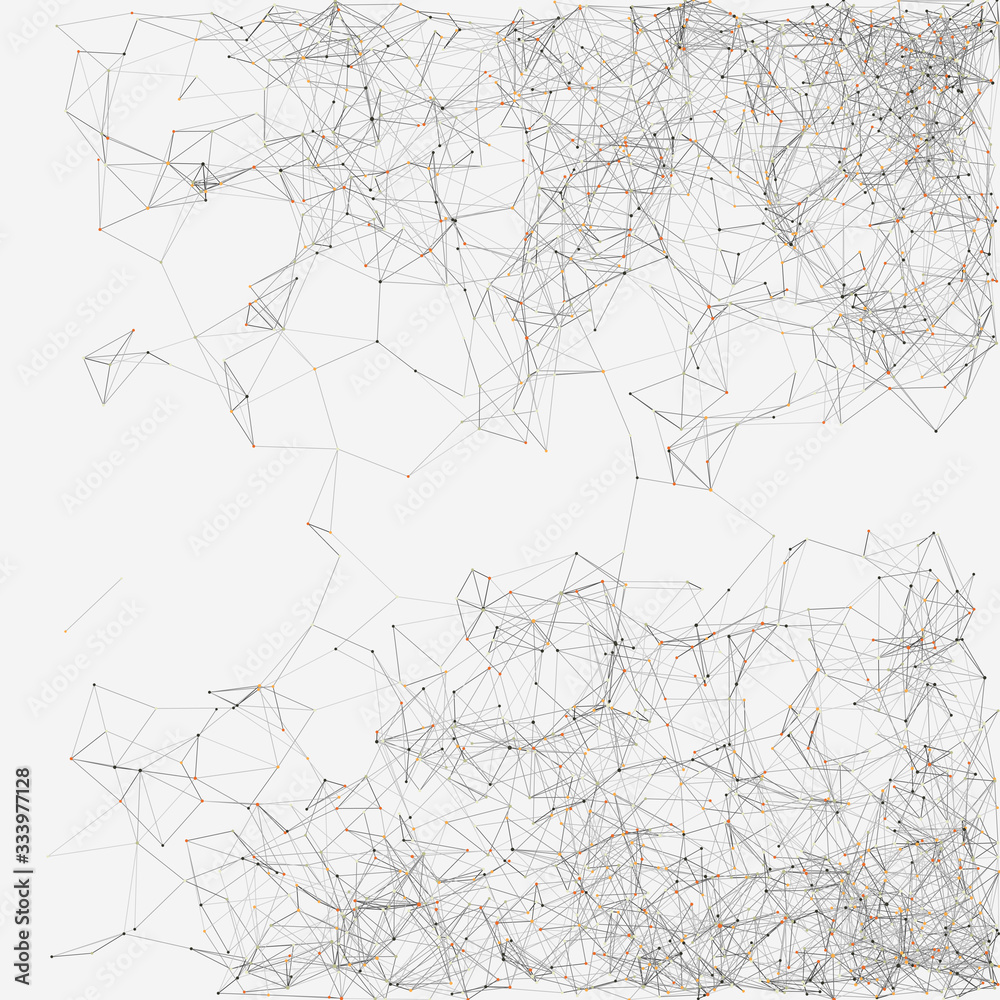 Network Mesh Random Procedural Art background illustration Network Mesh Random Procedural Art background illustration