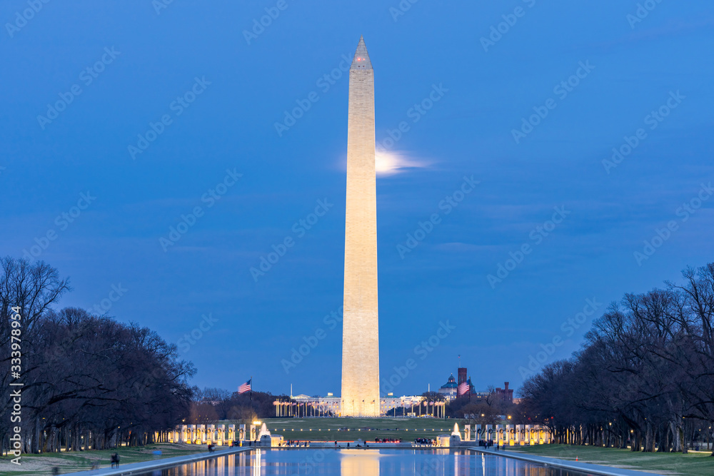 Washington Monument night