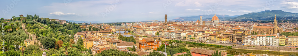 Fototapeta premium Panoramic view of Firenze