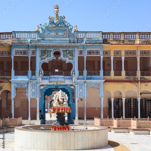 Rani Sati Temple, Jhunjhunu, Rajasthan, India photo