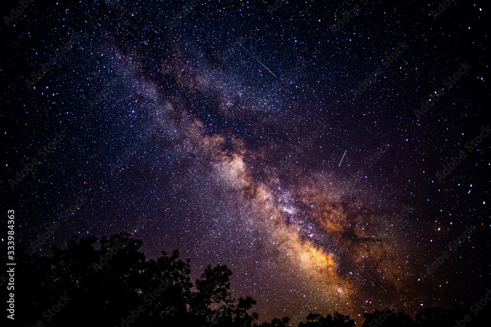 Night Sky above Mesa Verde