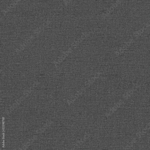 Black canvas texture. Seamless background.
