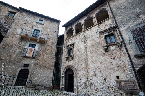 Fototapeta Naklejka Na Ścianę i Meble -  Santo Stefano di Sessanio Village, Abruzzo, L'Aquila, Italy