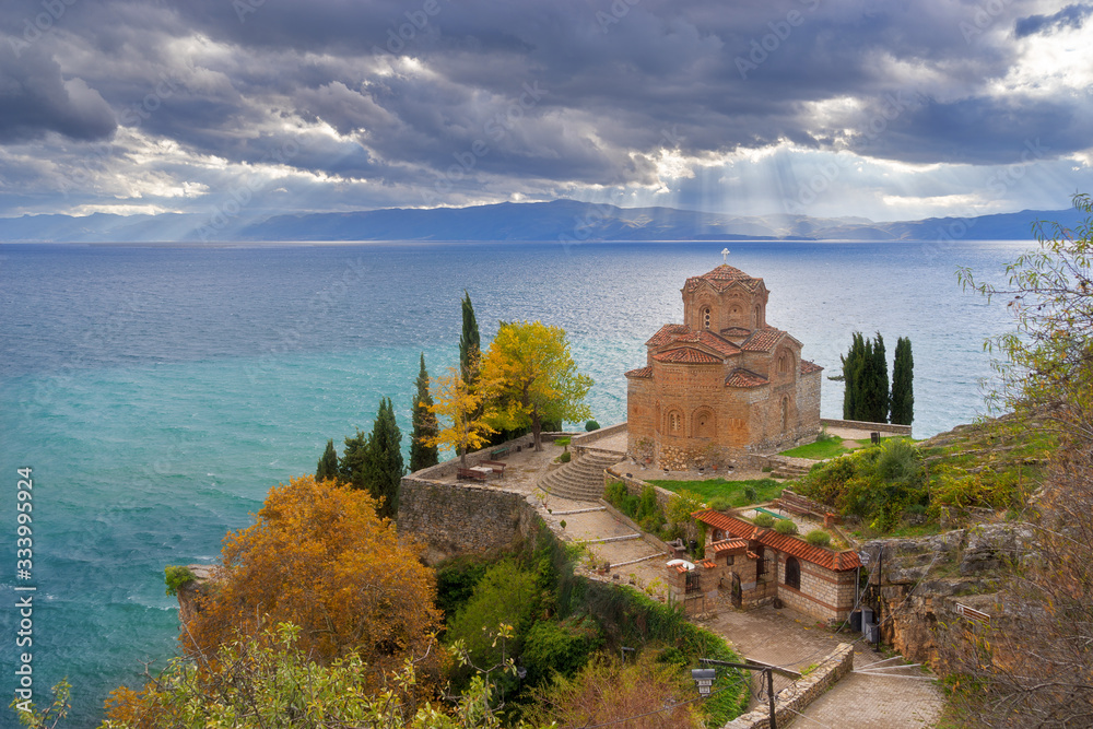 The Church of Saint John at Kaneo, Lake Ohrid Macedonia The Church of Saint John at Kaneo, Lake Ohrid Macedonia