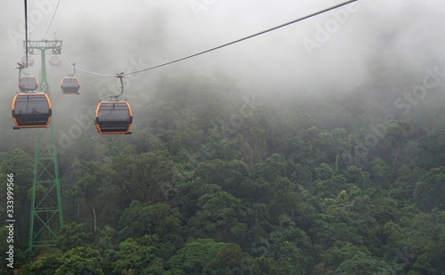 cable car in bana hills