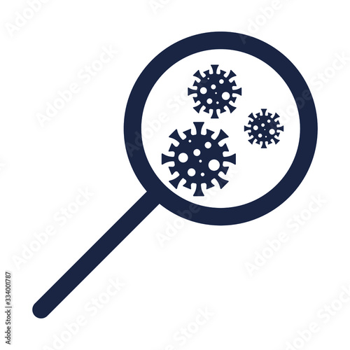 EPS-10 vector graphic virus, bacterium