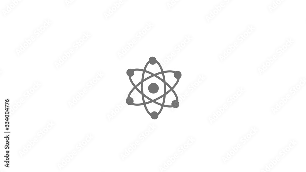 Atom icons on white background,New atom icon Atom icons on white background,New atom icon