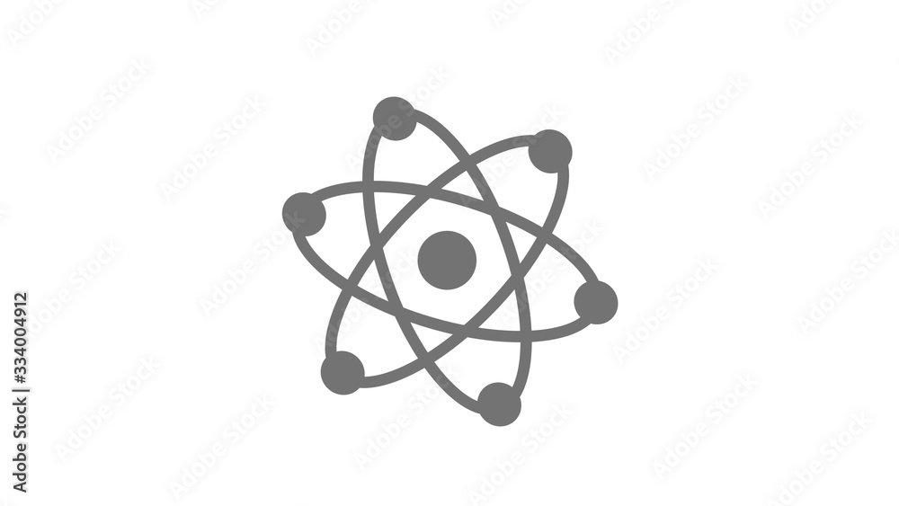 Atom icons on white background,New atom icon Atom icons on white background,New atom icon