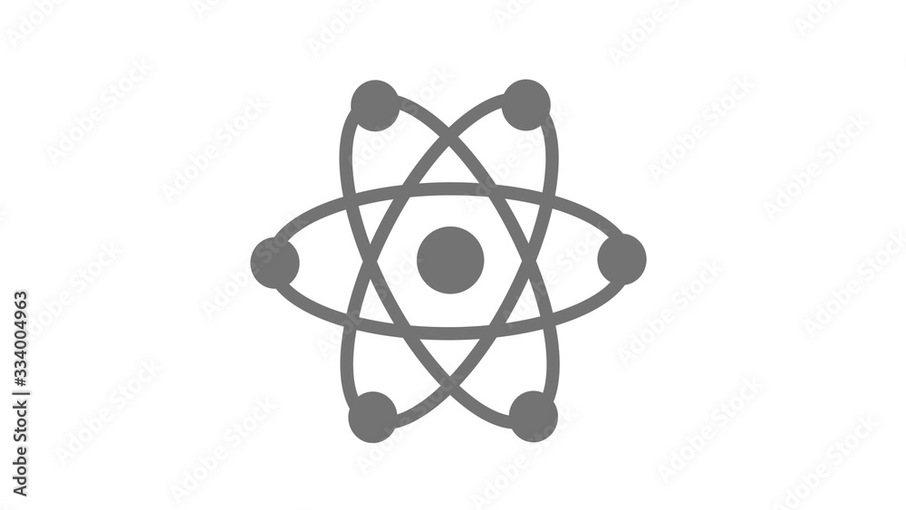 Atom icons on white background,New atom icon Atom icons on white background,New atom icon