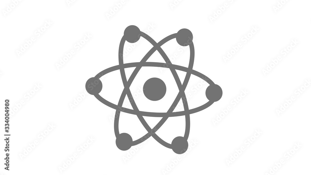 Atom icons on white background,New atom icon Atom icons on white background,New atom icon