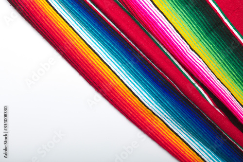Sarape Zarape or Jorongo - traditional Mexican cloth