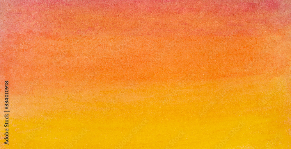 Yellow orange red chalk color gradient background