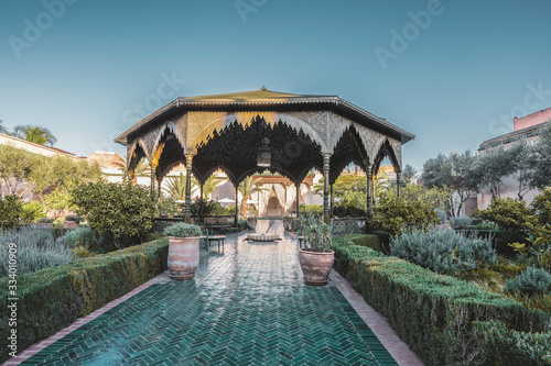Εκτύπωση καμβά Le Jardin Secret Garden, Marrakech, Morocco old Madina, Marrakech, Morocco